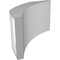 Ekena Millwork 5 1/2-in. W x 8-in. D x 8-in. H Thorton Architectural Grade PVC Knee Brace BRCP055X08X08THR - alternate 6